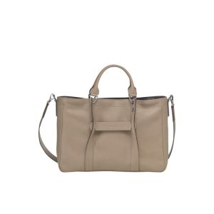Borse A Mano Longchamp M Pelle Marroni | 13579-VLZG
