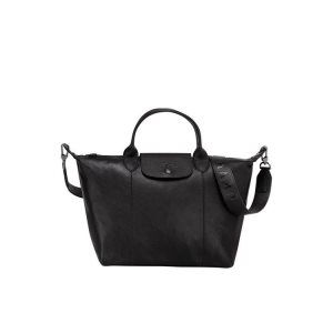 Borse A Mano Longchamp M Pelle Nere | 59068-KUZO