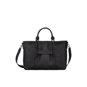 Borse A Mano Longchamp M Pelle Nere | 96278-XPRY