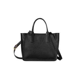 Borse A Mano Longchamp Pelle Nere | 19670-ODNV
