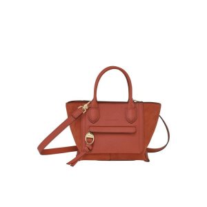 Borse A Mano Longchamp S Marmelade Pelle Arancioni | 51703-ZGWM