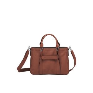 Borse A Mano Longchamp S Pelle Marroni | 76024-ISMK