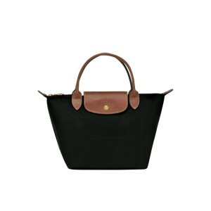 Borse A Mano Longchamp S Recycled canvas Nere | 70493-ULFI