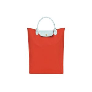 Borse A Mano Longchamp Tela Arancioni | 48190-AICQ