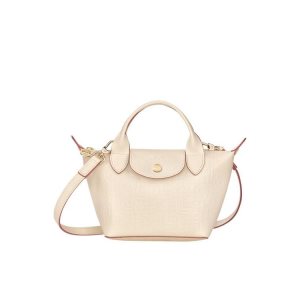 Borse A Mano Longchamp Xs Ecru Pelle Beige | 86972-BQCX