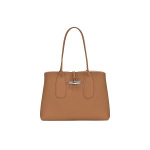 Borse A Tracolla Longchamp Pelle Beige | 04712-RGBK