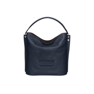 Borse A Tracolla Longchamp Pelle Blu | 94358-NFSH