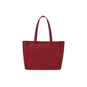 Borse A Tracolla Longchamp Pelle Rosse | 64930-UHNL