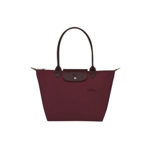 Borse A Tracolla Longchamp S Recycled canvas Bordeaux | 35410-BHZO