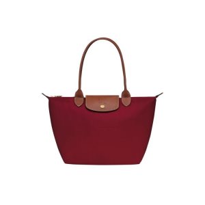 Borse A Tracolla Longchamp S Recycled canvas Rosse | 42537-QLVB