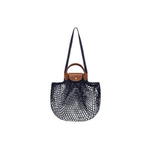 Borse A Tracolla Longchamp Tela Blu Marino | 50197-VPOR