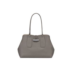 Borse A Tracolla Longchamp Turtledove Pelle Grigie | 37615-QAOG