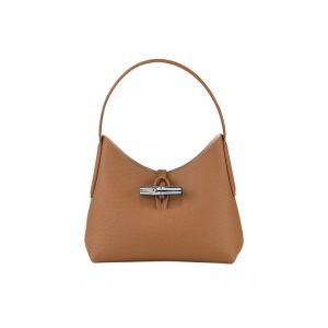 Borse A Tracolla Longchamp Xs Pelle Beige | 63842-DYOT