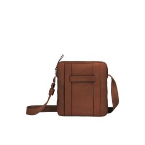 Borse Crossbody Longchamp M Pelle Marroni | 10423-FOPR