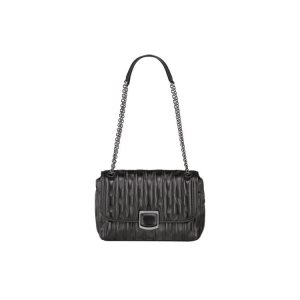 Borse Crossbody Longchamp M Pelle Nere | 27180-JLYI