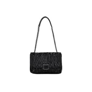 Borse Crossbody Longchamp M Pelle Nere | 42059-DPNZ
