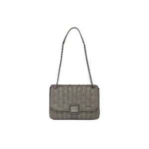 Borse Crossbody Longchamp M Turtledove Pelle Grigie | 32567-OTCK