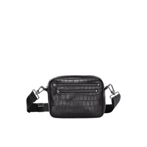 Borse Crossbody Longchamp Pelle Nere | 41902-FPZM