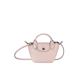 Borse Crossbody Longchamp Pelle Rosa | 45723-YDQW