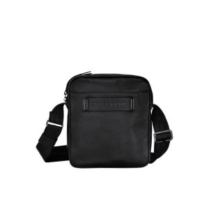 Borse Crossbody Longchamp S Pelle Nere | 92563-RETM