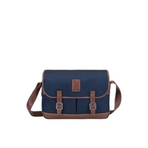 Borse Crossbody Longchamp Tela Blu | 23965-HJKZ