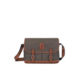 Borse Crossbody Longchamp Tela Marroni | 07145-SGTM