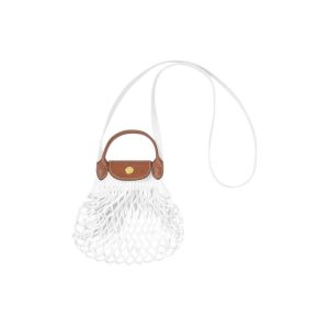 Borse Crossbody Longchamp Xs Ecru Tela Beige | 98130-NBRF