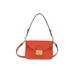 Borse Crossbody Longchamp Xs Pelle Arancioni | 07951-NJZE