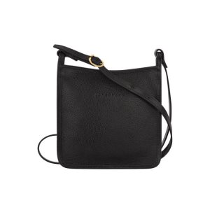 Borse Crossbody Longchamp Zipped S Pelle Nere | 12854-OCBE