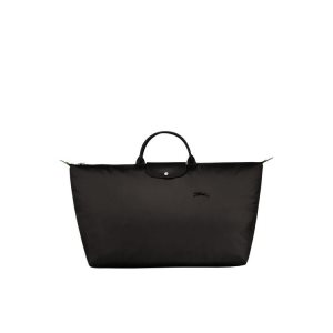 Borse Da Viaggio Longchamp Xl Recycled canvas Nere | 54863-ROQX