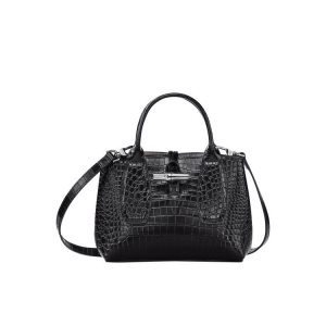 Borse Mini Longchamp S Pelle Nere | 85967-BGSU