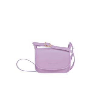 Borse Mini Longchamp S Pelle Viola | 56807-CZPQ
