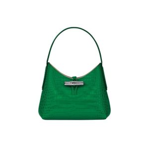 Borse Mini Longchamp Xs Pelle Verdi | 15904-BKWL