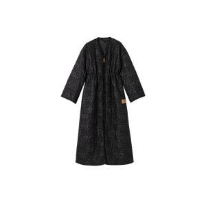 Cappotti Longchamp Long Puffer Other Nere | 67841-VFQS