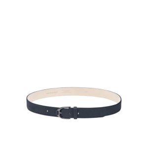 Cinture Longchamp Pelle Blu | 81294-CKLE