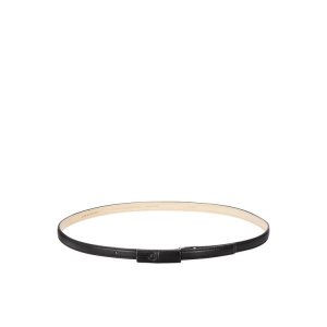 Cinture Longchamp Pelle Nere | 08297-YSDV