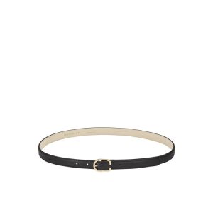 Cinture Longchamp Pelle Nere | 12876-KRBW
