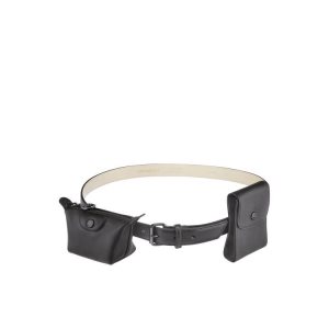 Cinture Longchamp Pelle Nere | 54839-MHTS