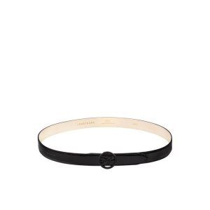 Cinture Longchamp Pelle Nere | 93201-AMKX