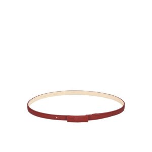 Cinture Longchamp Pelle Rosse | 86152-PHXT