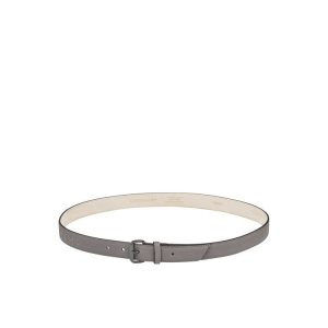 Cinture Longchamp Turtledove Pelle Grigie | 37860-NQSX