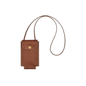 Cover Longchamp With Pizzo Pelle Marroni | 19532-POCM