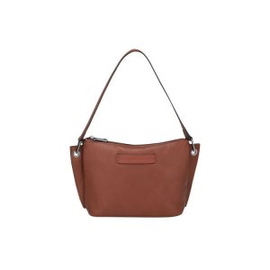 Marsupio Longchamp Pouch Pelle Marroni | 83046-NUME