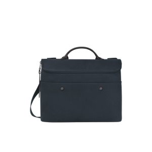New Longchamp Tela Blu Marino | 56089-PXZJ