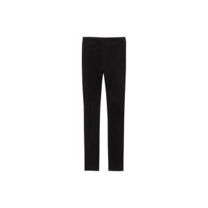 Pantaloni Longchamp Trousers Pelle Nere | 37920-DPIR