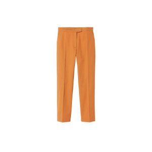 Pantaloni Longchamp Trousers Saffron Cotone Arancioni | 27936-LSIF