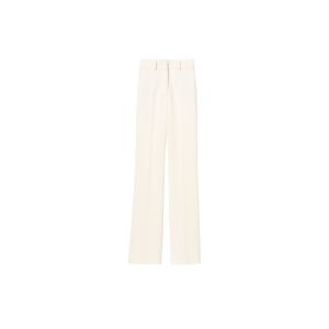 Pantaloni Longchamp Trousers Sintetica Fibres Bianche | 32158-EZJF