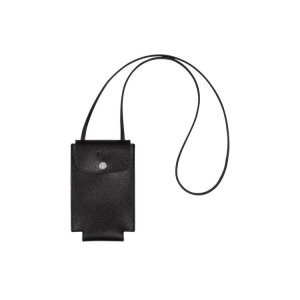 Pochette Longchamp With Pizzo Pelle Nere | 15630-KQMT