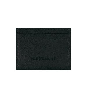 Portacarte Longchamp Pelle Nere | 98643-HLWK