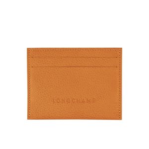 Portacarte Longchamp Saffron Pelle Arancioni | 65328-TBMX